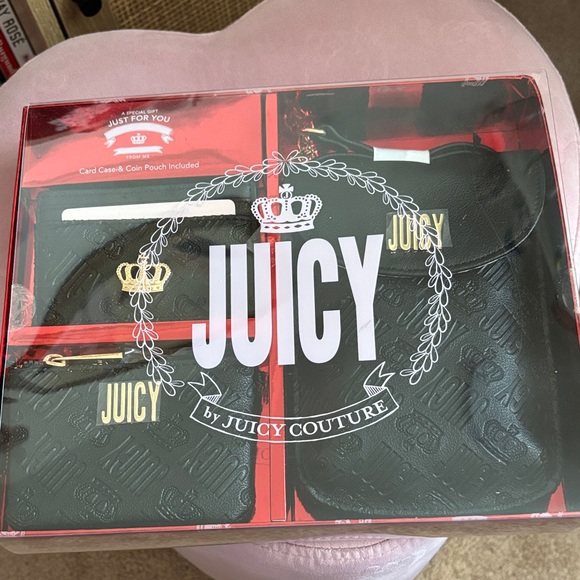 Juicy Couture | Bags | New Juicy Couture Cellie Gift Set Black | Poshmark
